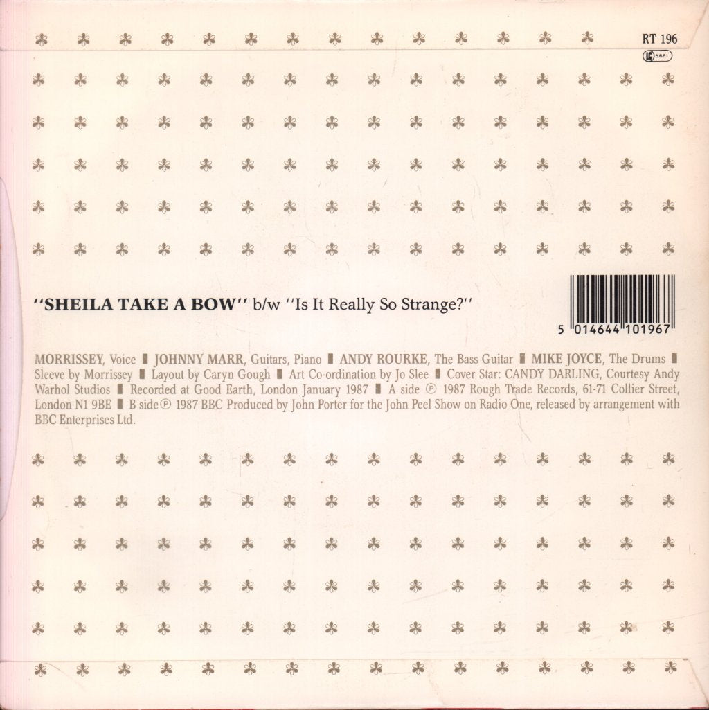 Smiths - Sheila Take A Bow - 7 Inch