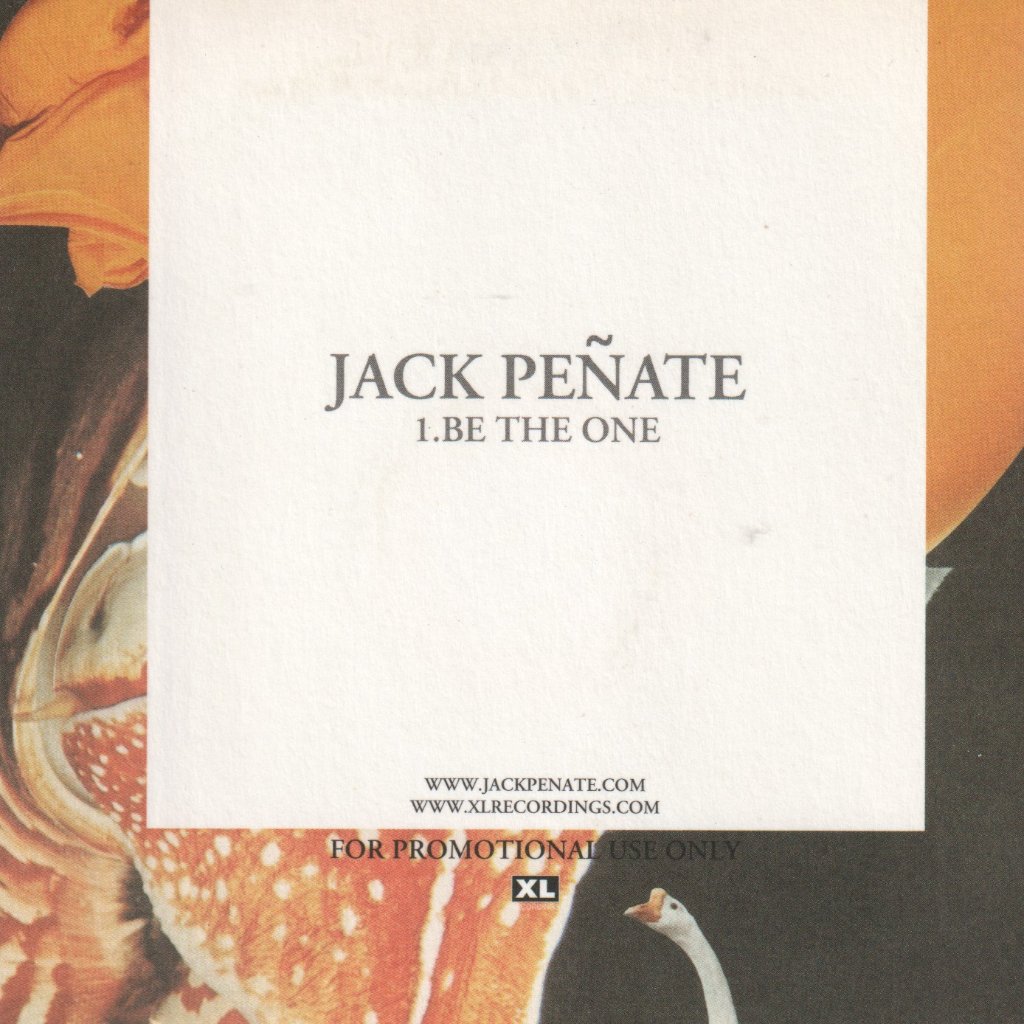 Jack Penate - Be The One - Cdr