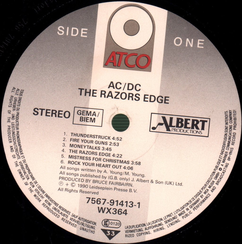 AC/DC - Razors Edge - Lp