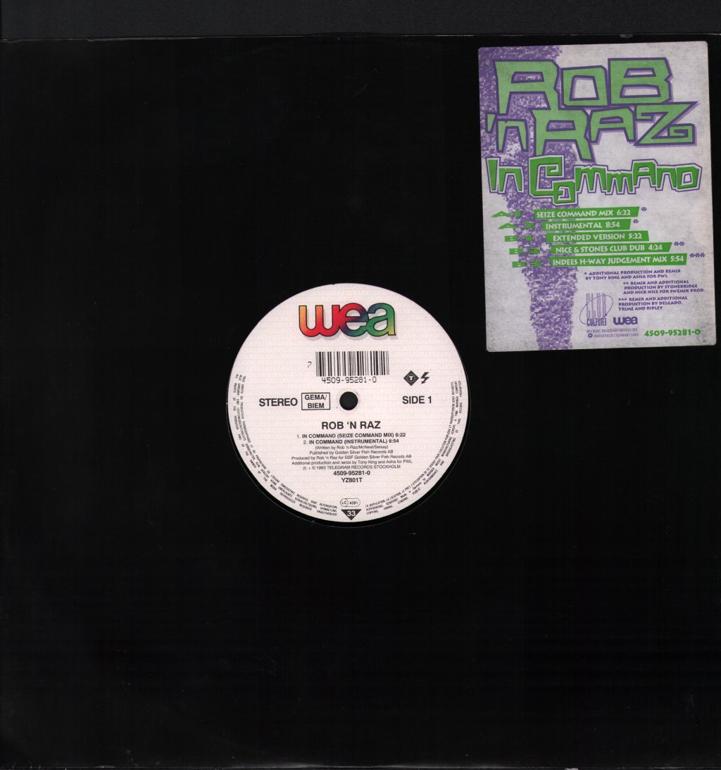 Rob 'N' Raz - In Command - 12 Inch