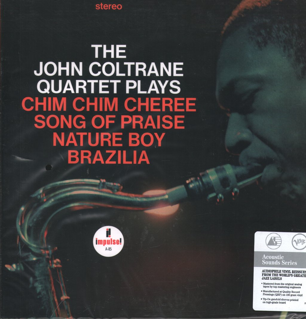 John Coltrane Quartet - John Coltrane Quartet Plays - Lp