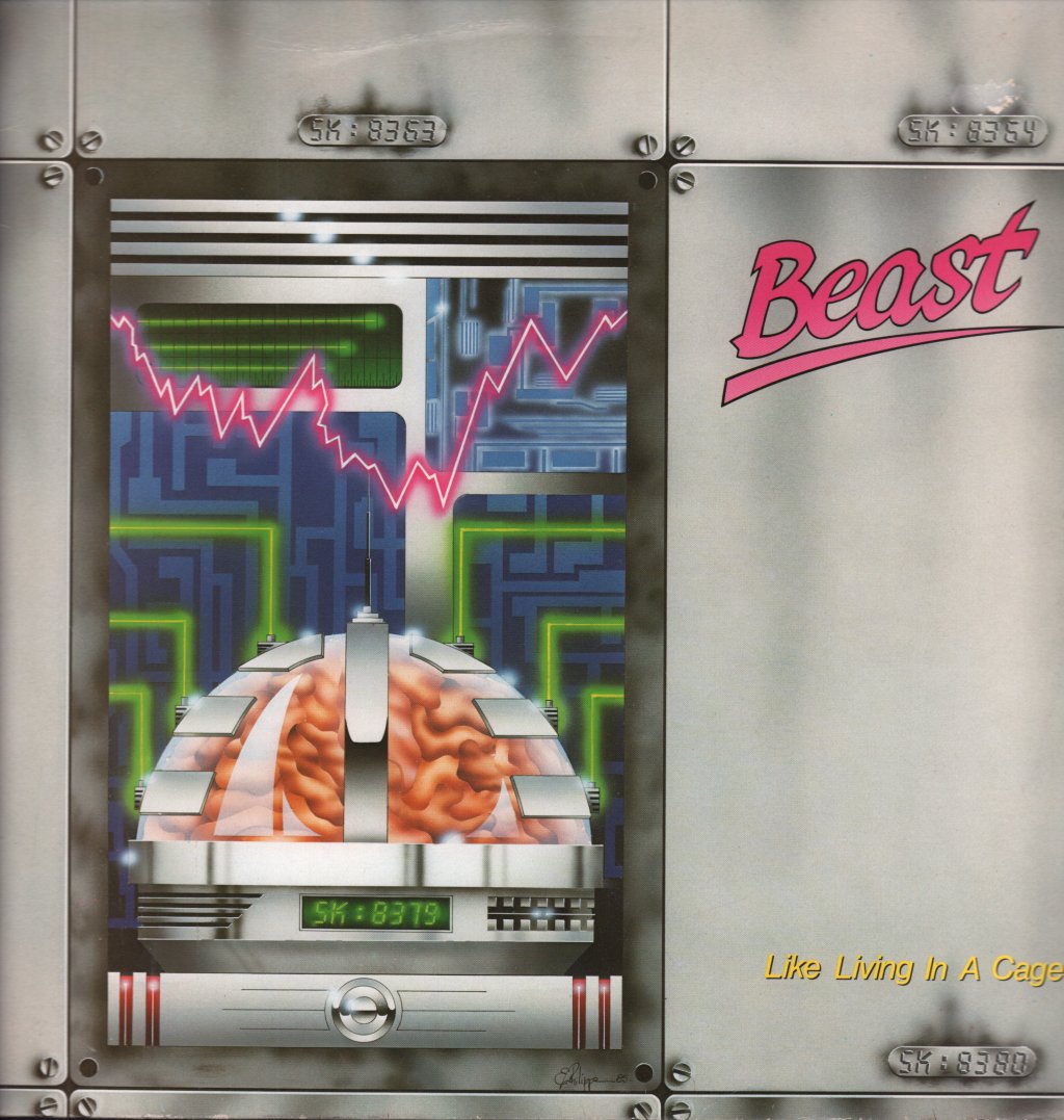 Beast - Like Living In A Cage - Lp