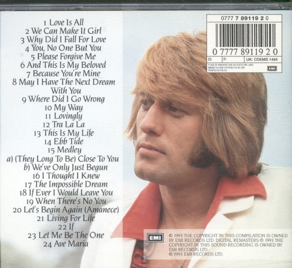 Malcolm Roberts - Best Of The EMI Years - Cd