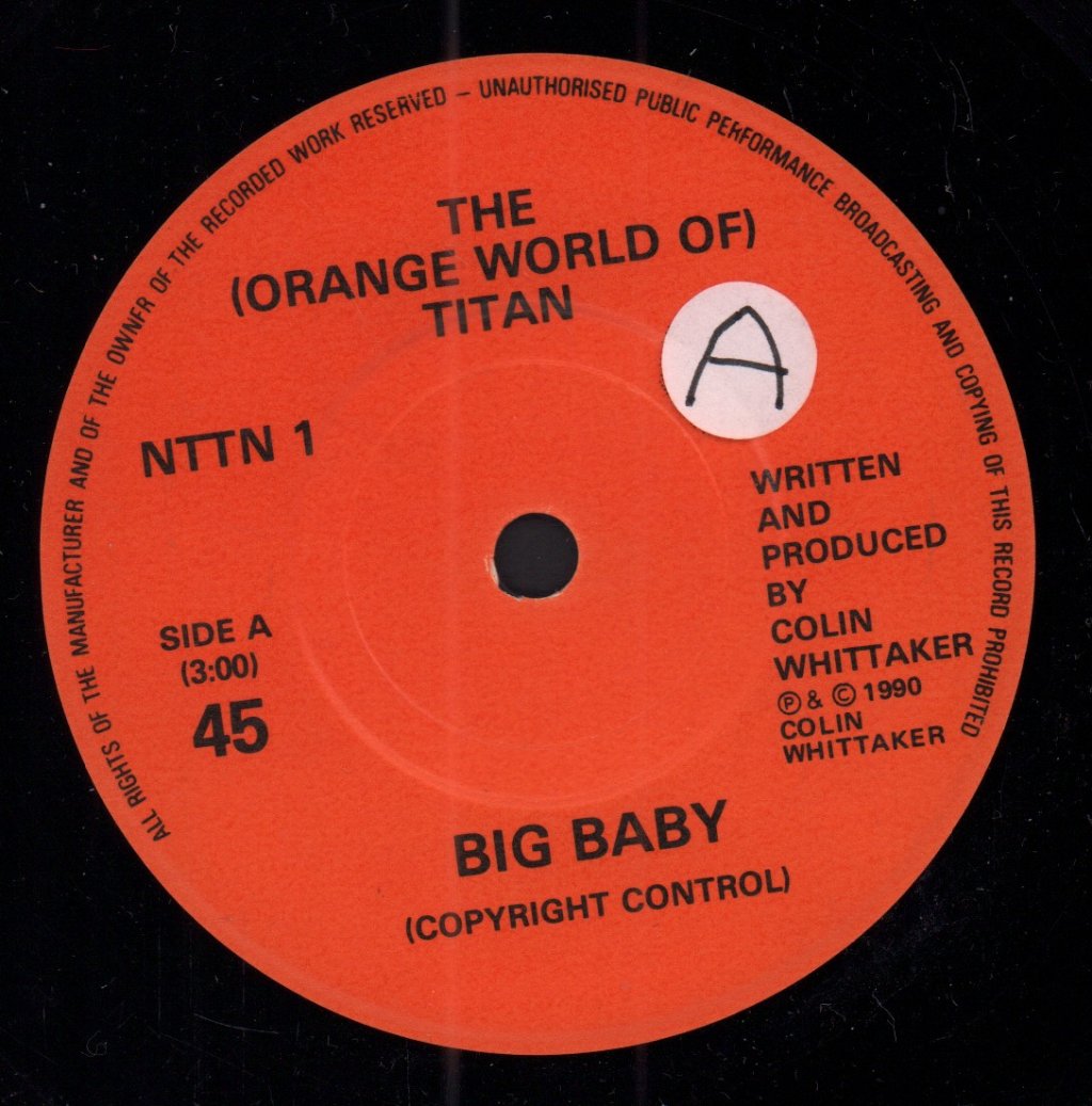 Titan (Rock) - Big Baby - 7 Inch