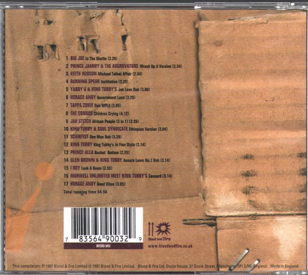 Various Artists - Dubwise & Otherwise: A Blood And Fire Audio Catalogue - Cd