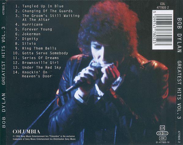 Bob Dylan - Bob Dylan's Greatest Hits Volume 3 - Cd