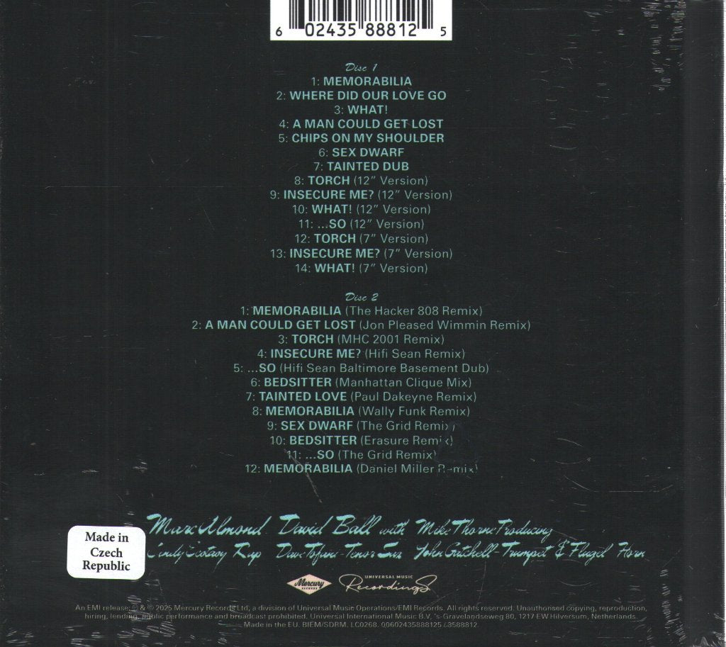 Soft Cell - Non-Stop Ecstatic Dancing - Double Cd