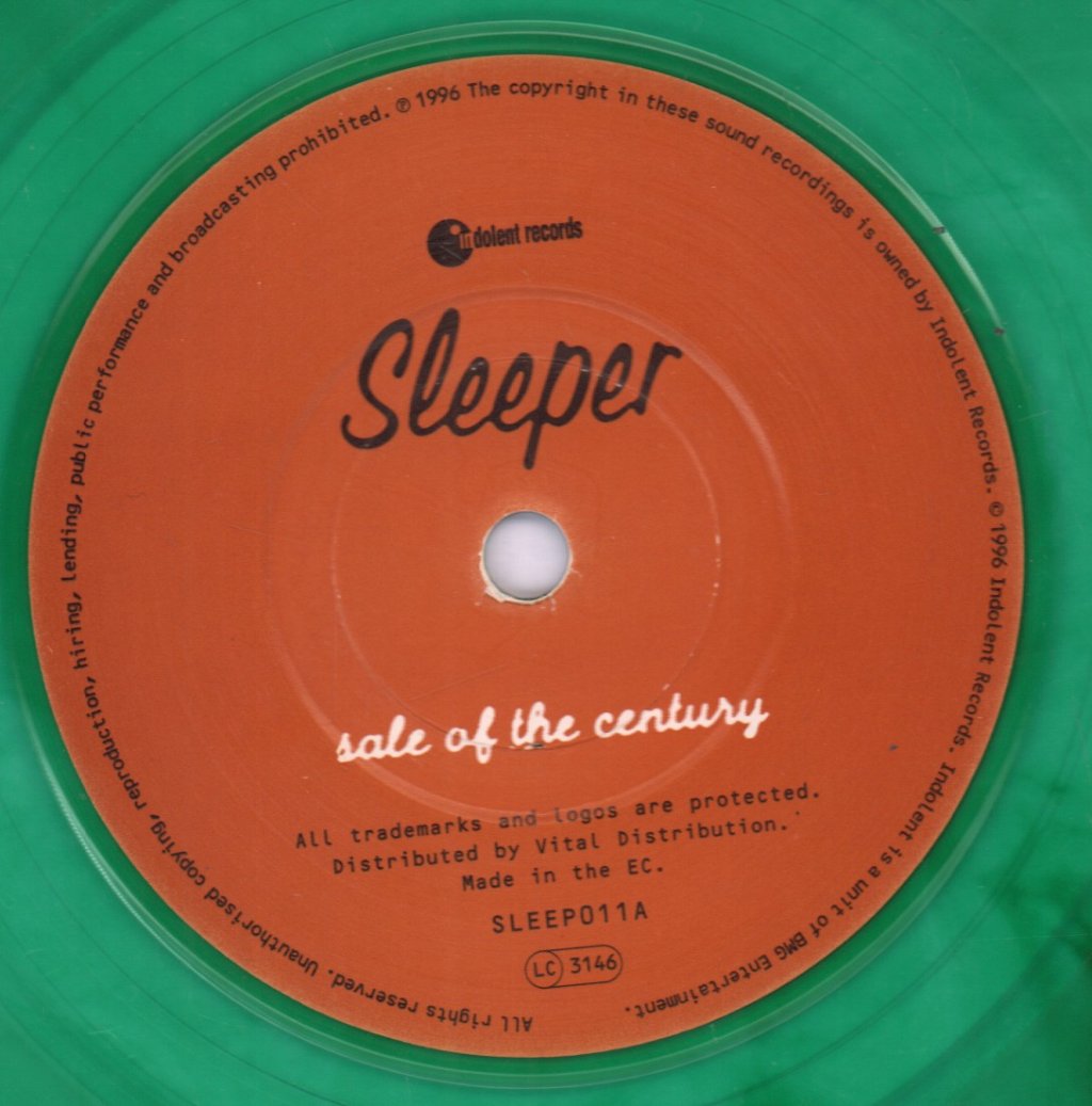 Sleeper (Indie Band) - Sale Of The Century - 7 Inch