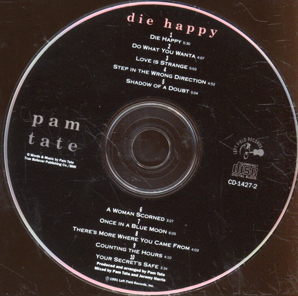 Pam Tate - Die Happy - Cd