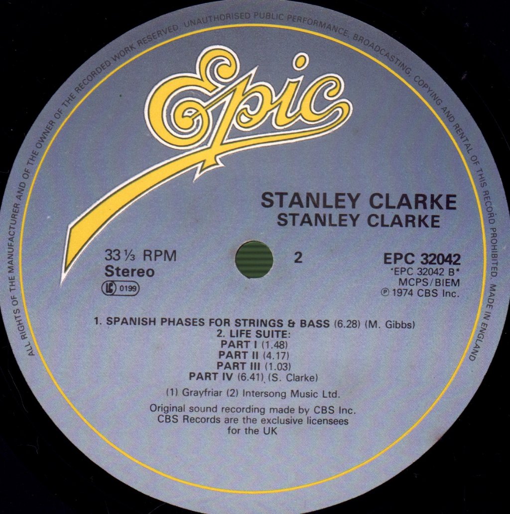 Stanley Clarke - Stanley Clarke - Lp