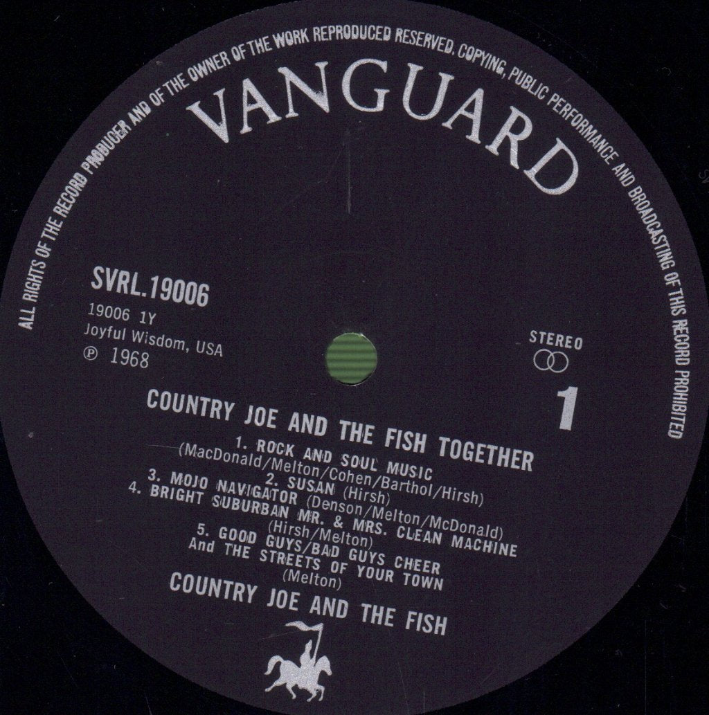 Country Joe And The Fish - Together - Lp
