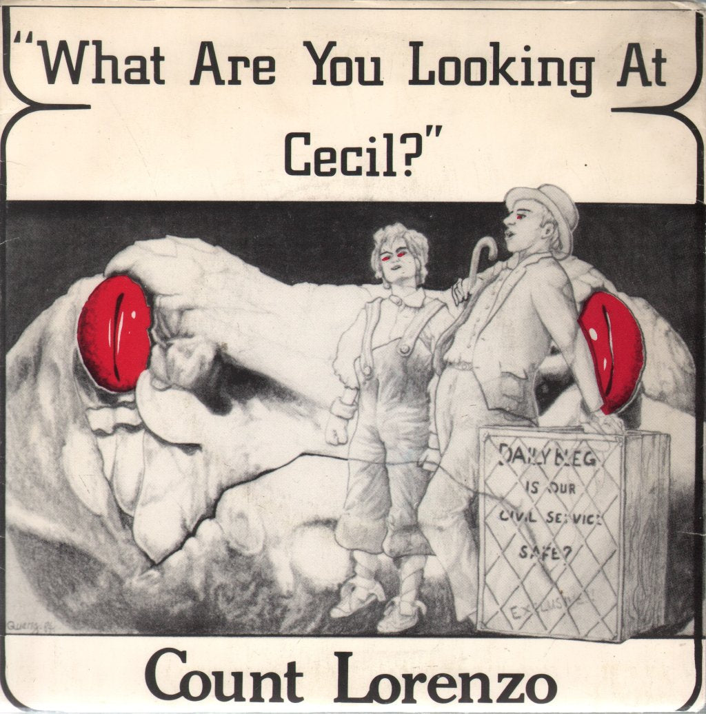 Count Lorenzo - What Are You Looking At Cecil? - 7 Inch