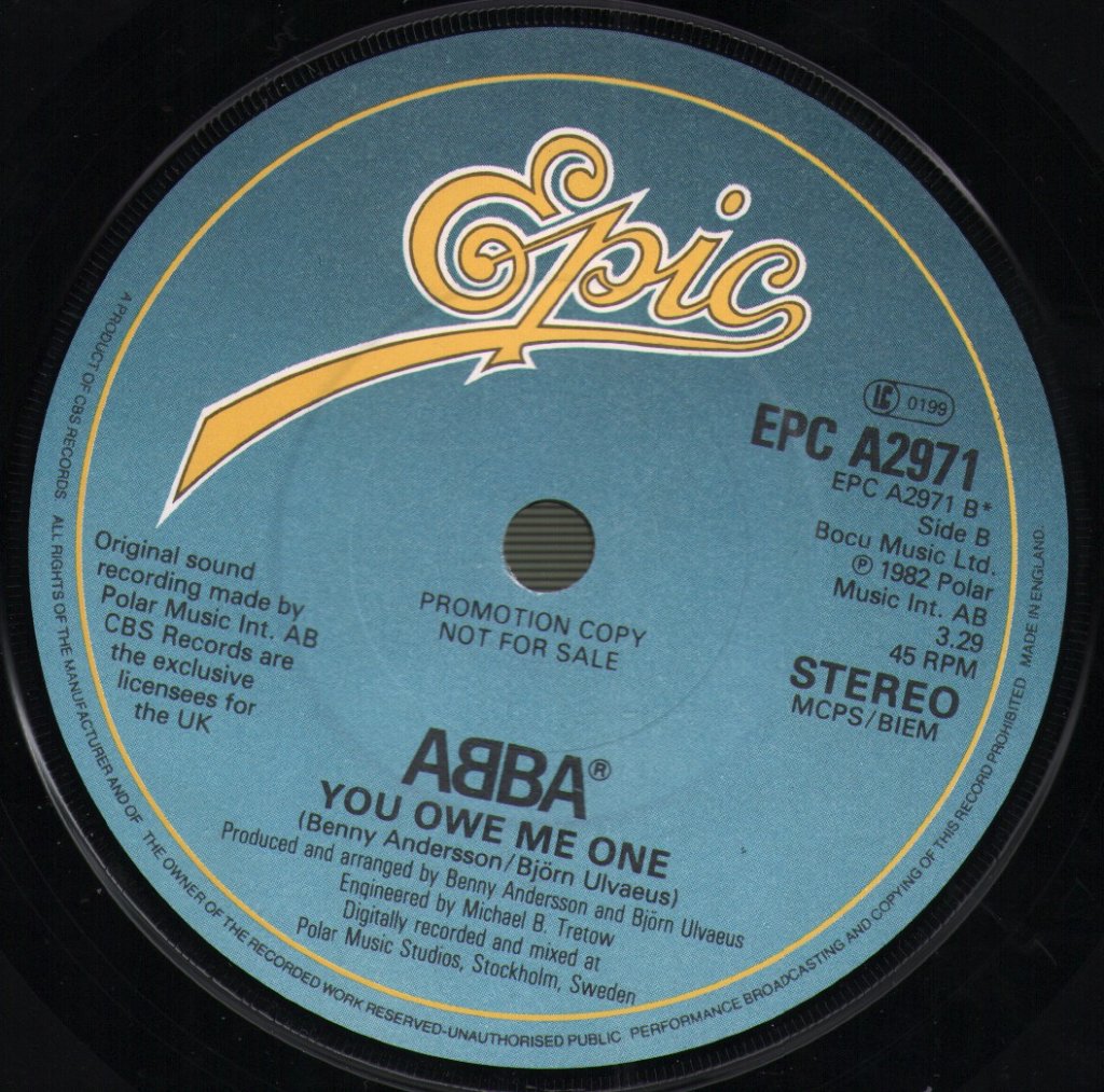 ABBA - Under Attack - 7 Inch
