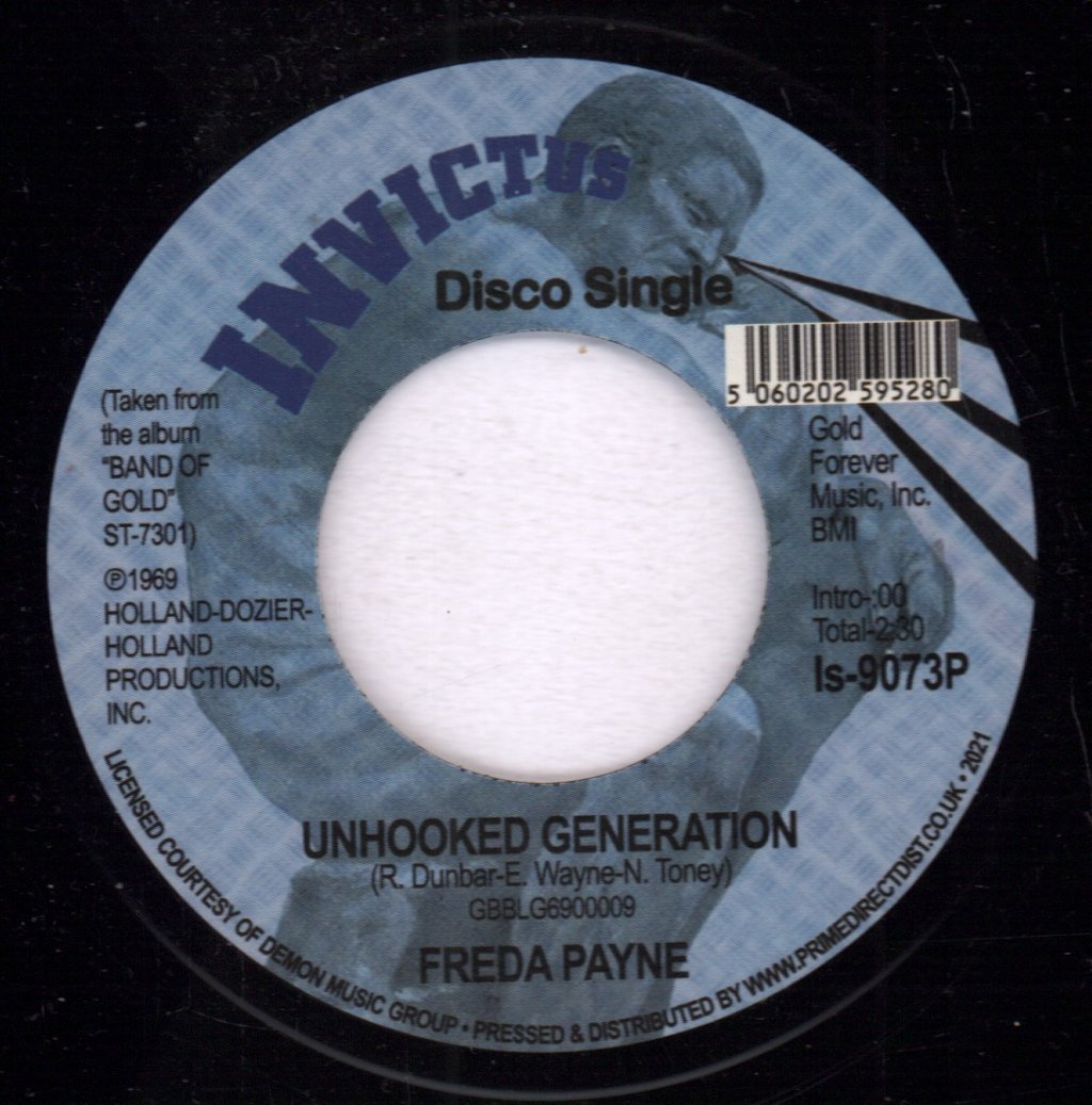Freda Payne - Unhooked Generation - 7 Inch