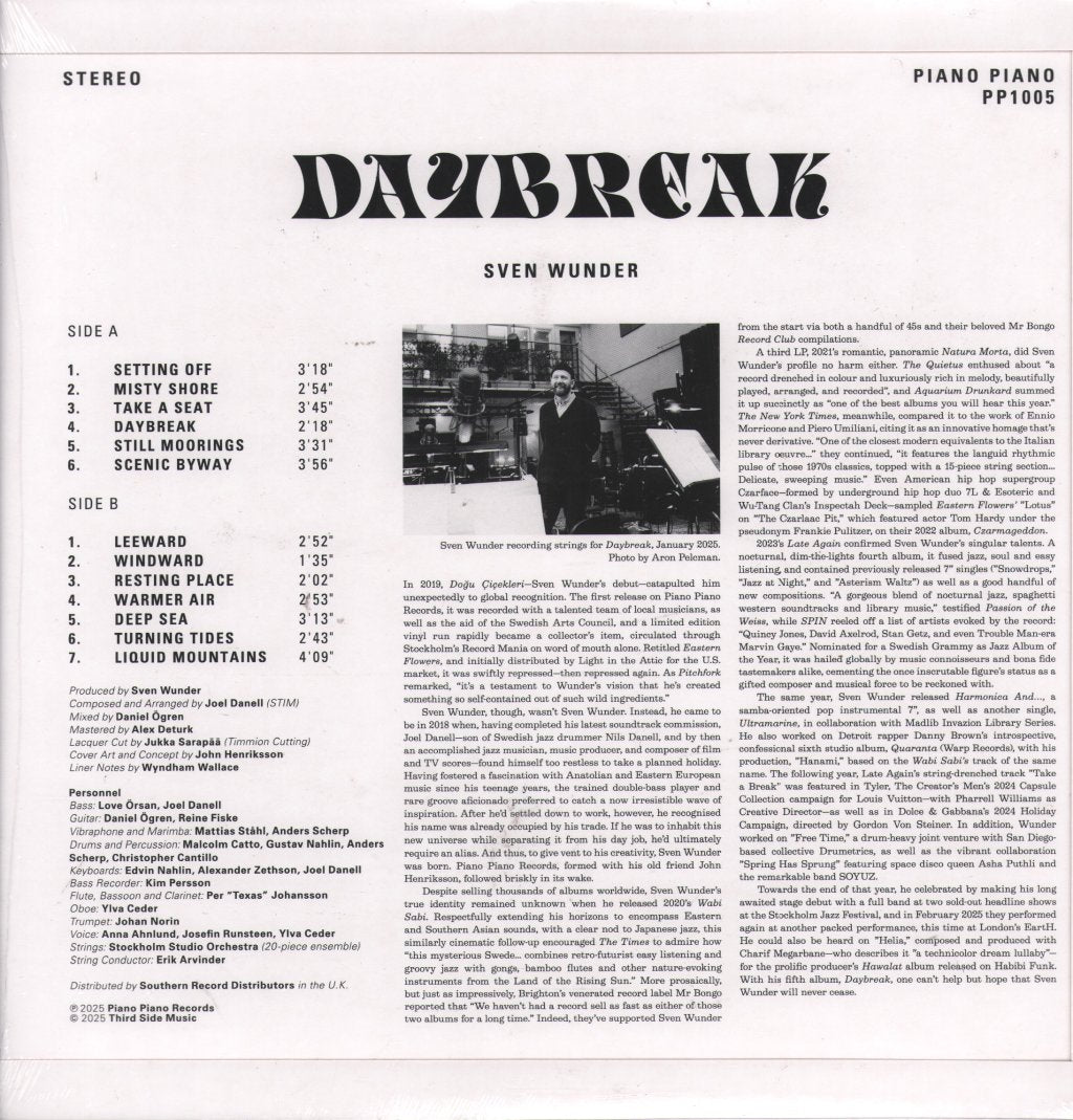 Sven Wunder - Daybreak - Lp