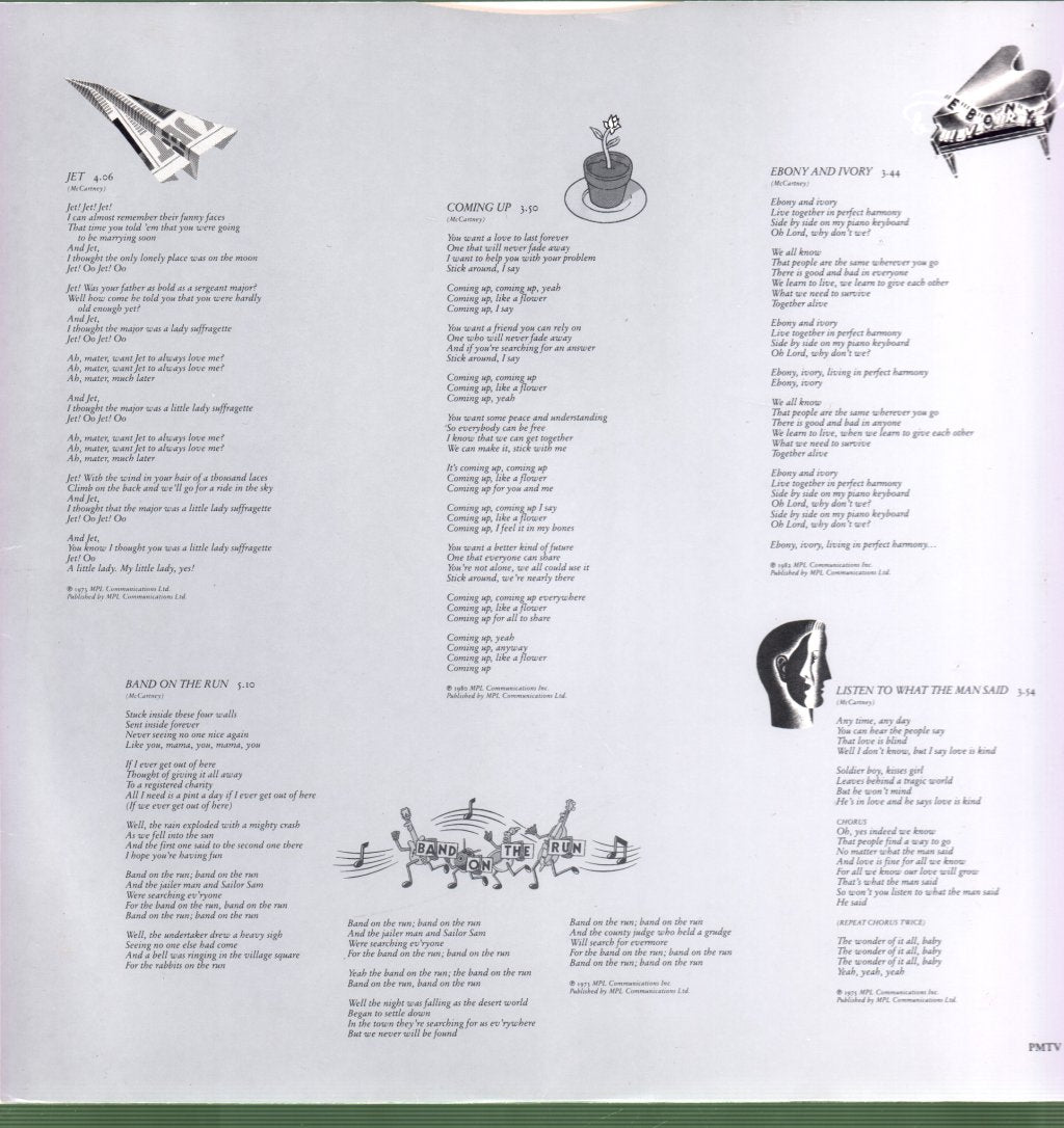 Paul McCartney - All The Best - Double Lp