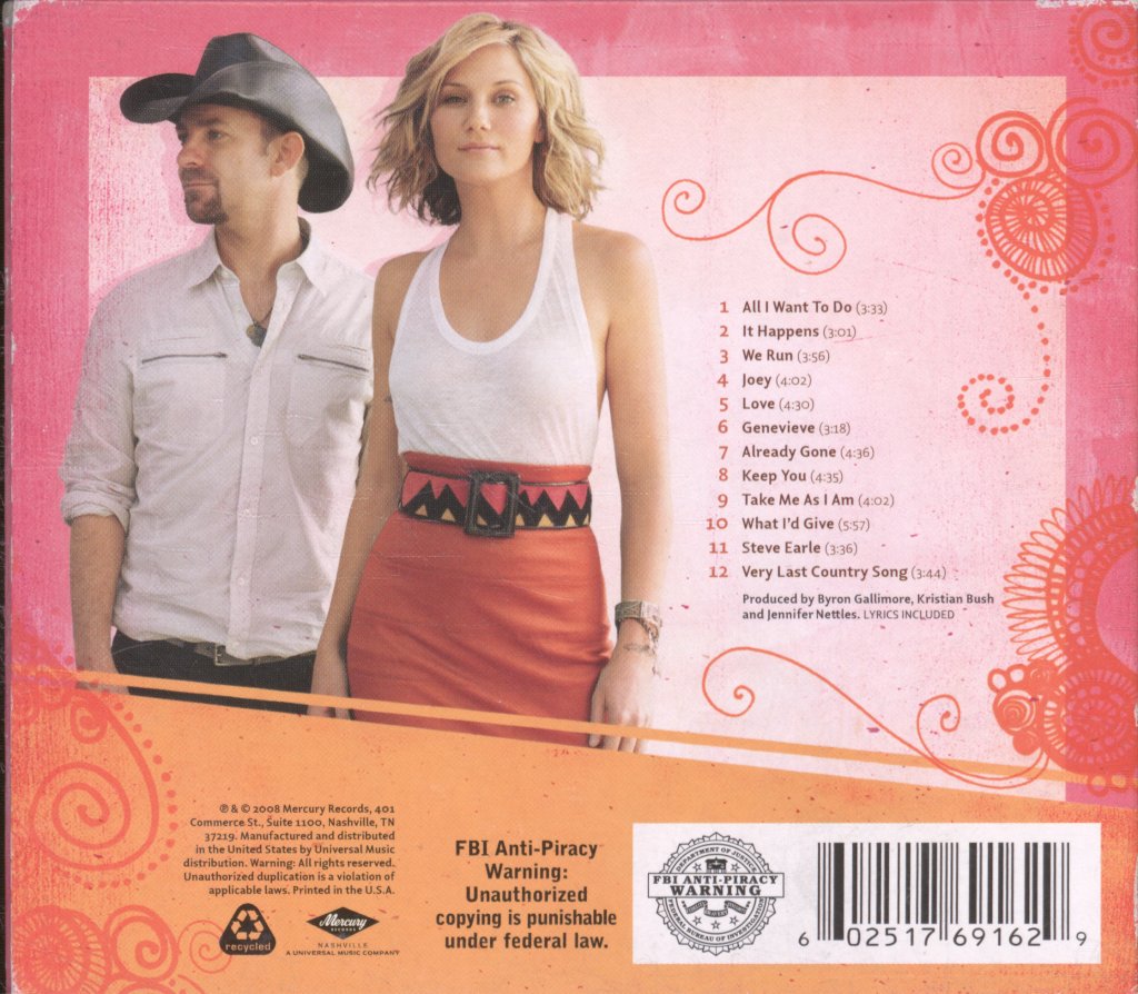 Sugarland - Love On The Inside - Cd