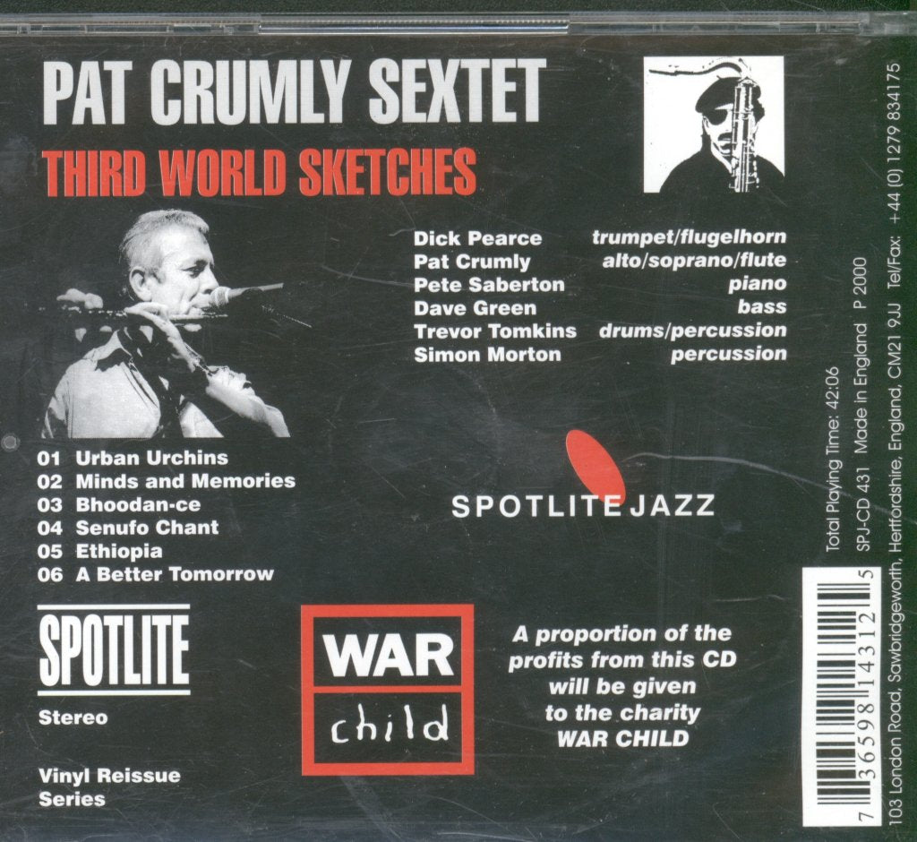 Pat Crumly Sextet - Third World Sketches - Lp