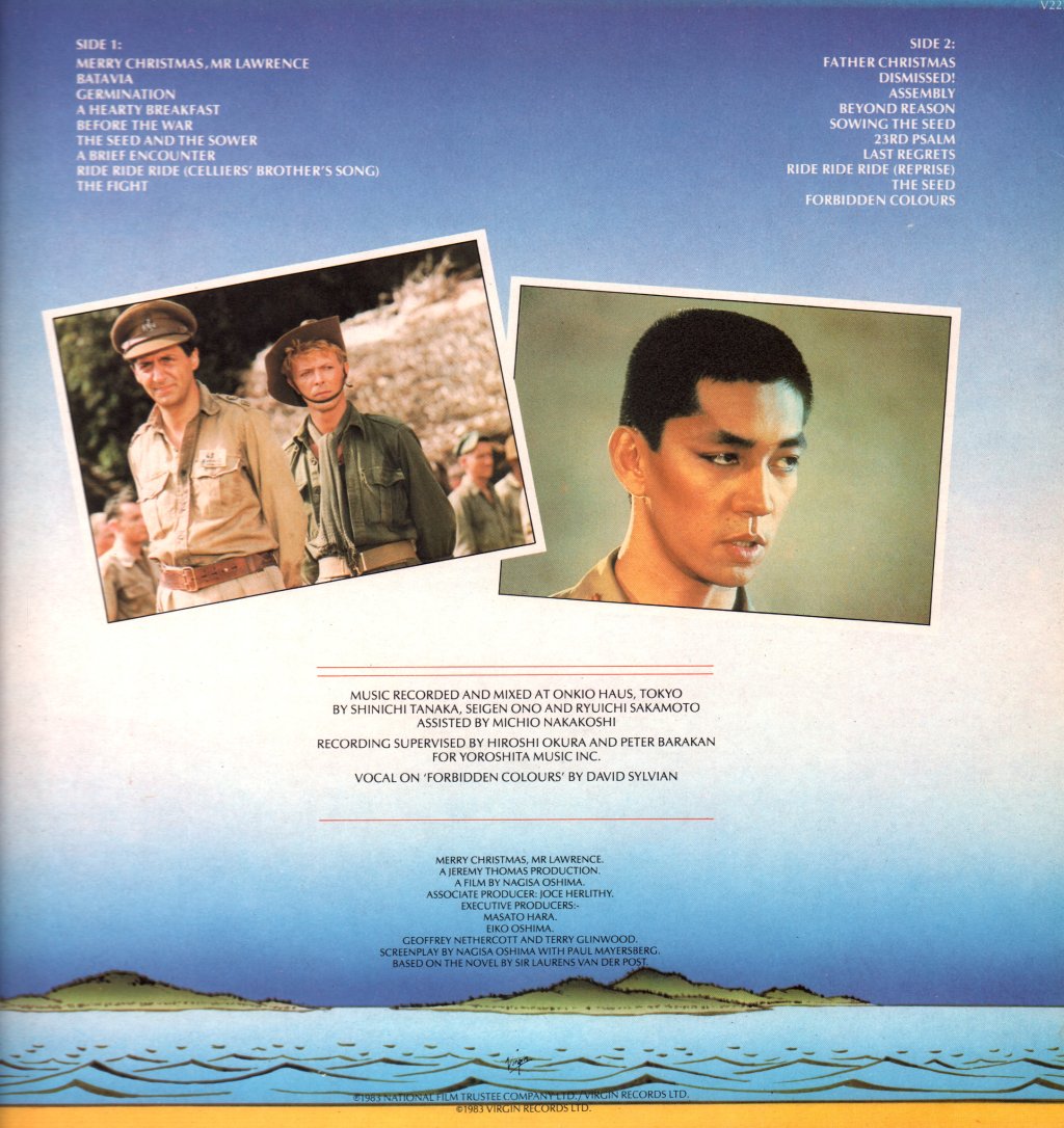 Ryuichi Sakamoto - Merry Christmas, Mr Lawrence - Lp