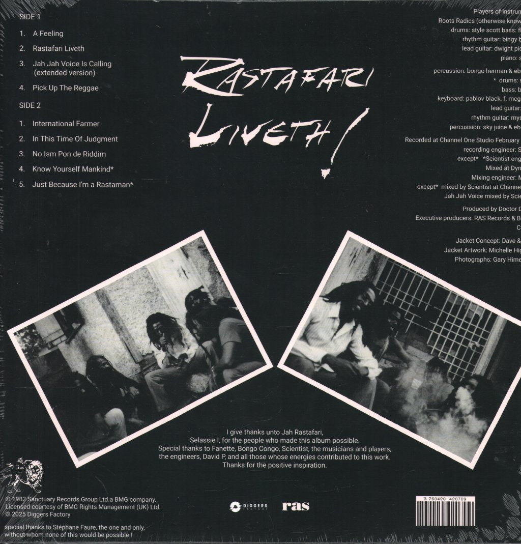 Peter Broggs - Rastafari Liveth - Lp