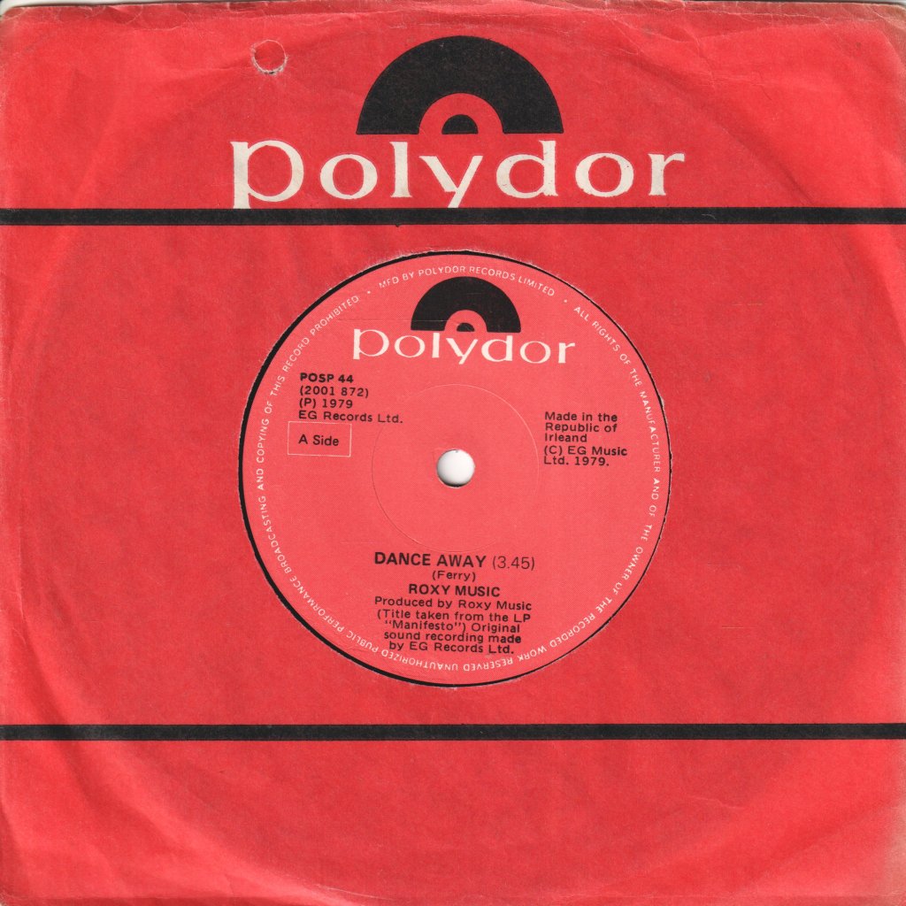 Roxy Music - Dance Away - 7 Inch