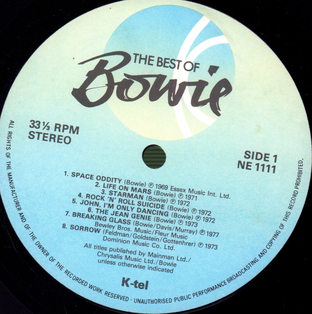 David Bowie - Best Of - Lp