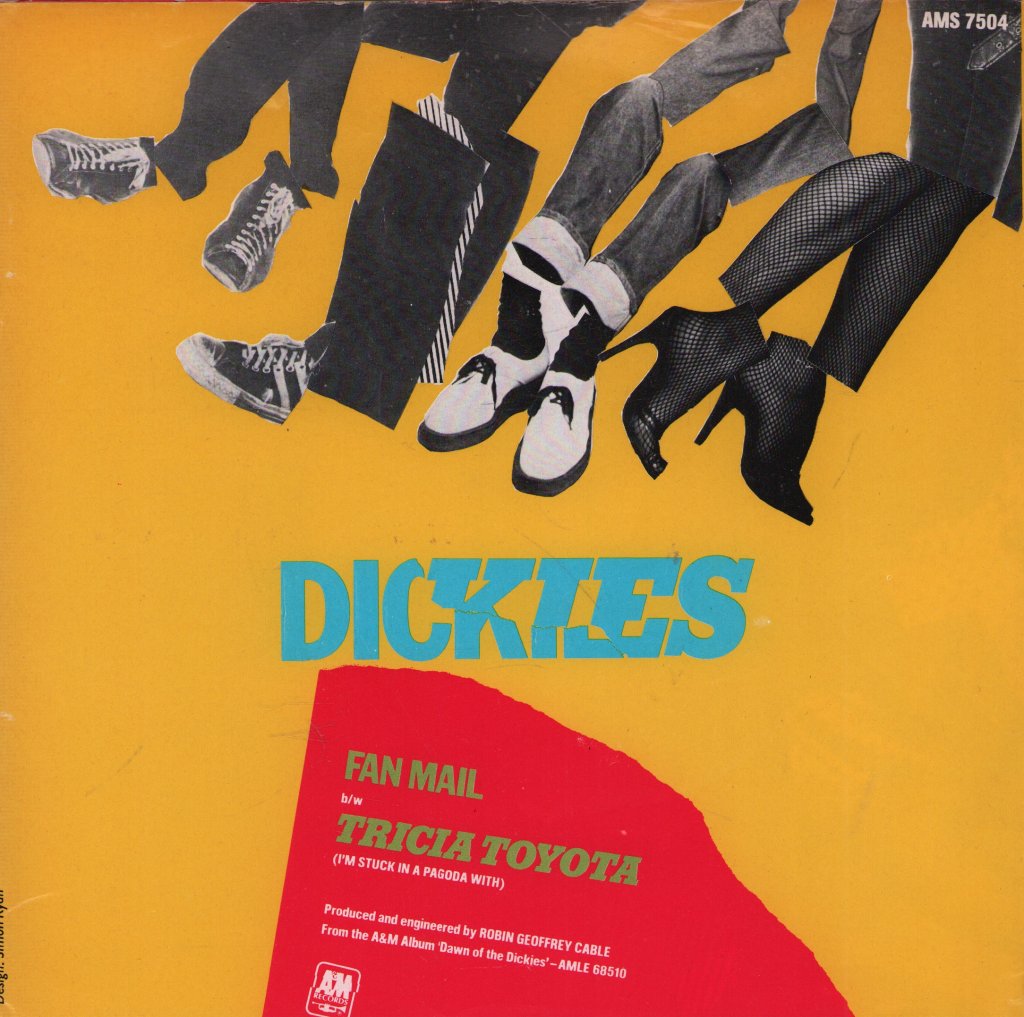 Dickies - Fan Mail - 7 Inch