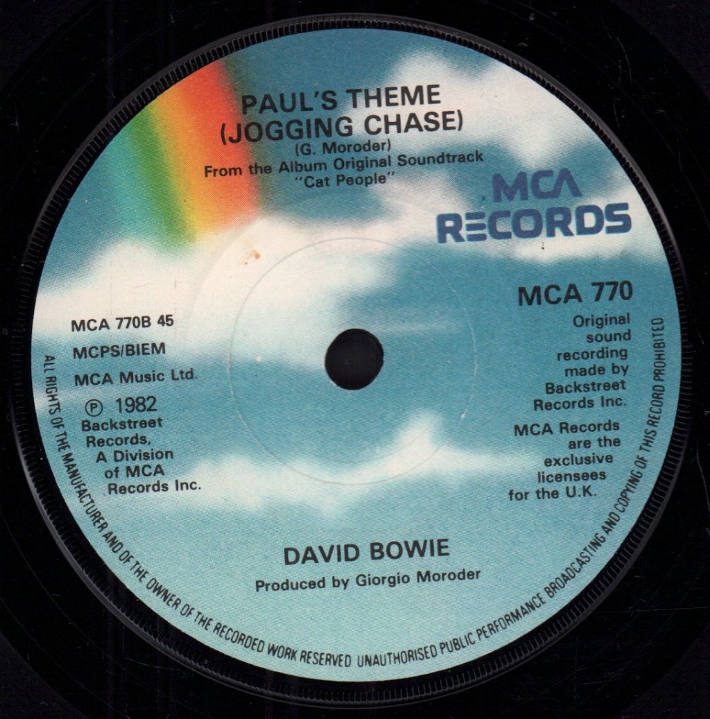 David Bowie - Cat People - 7 Inch