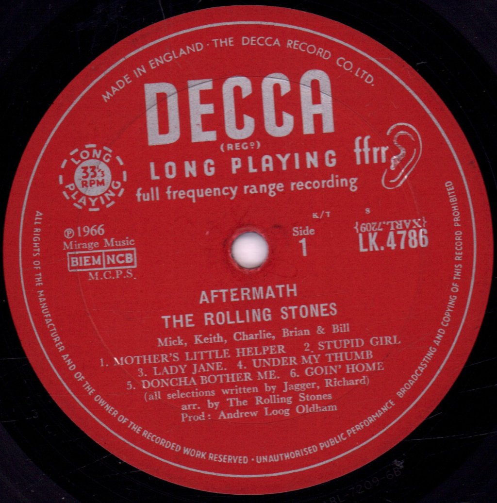 Rolling Stones - Aftermath - Lp
