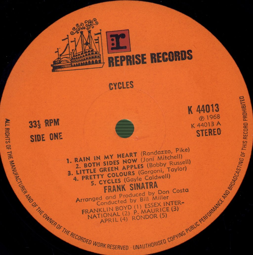 Frank Sinatra - Cycles - Lp