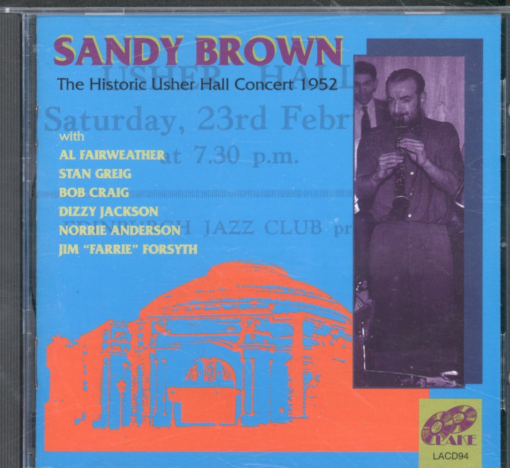 Sandy Brown - Historic Usher Hall Concert 1952 - Cd