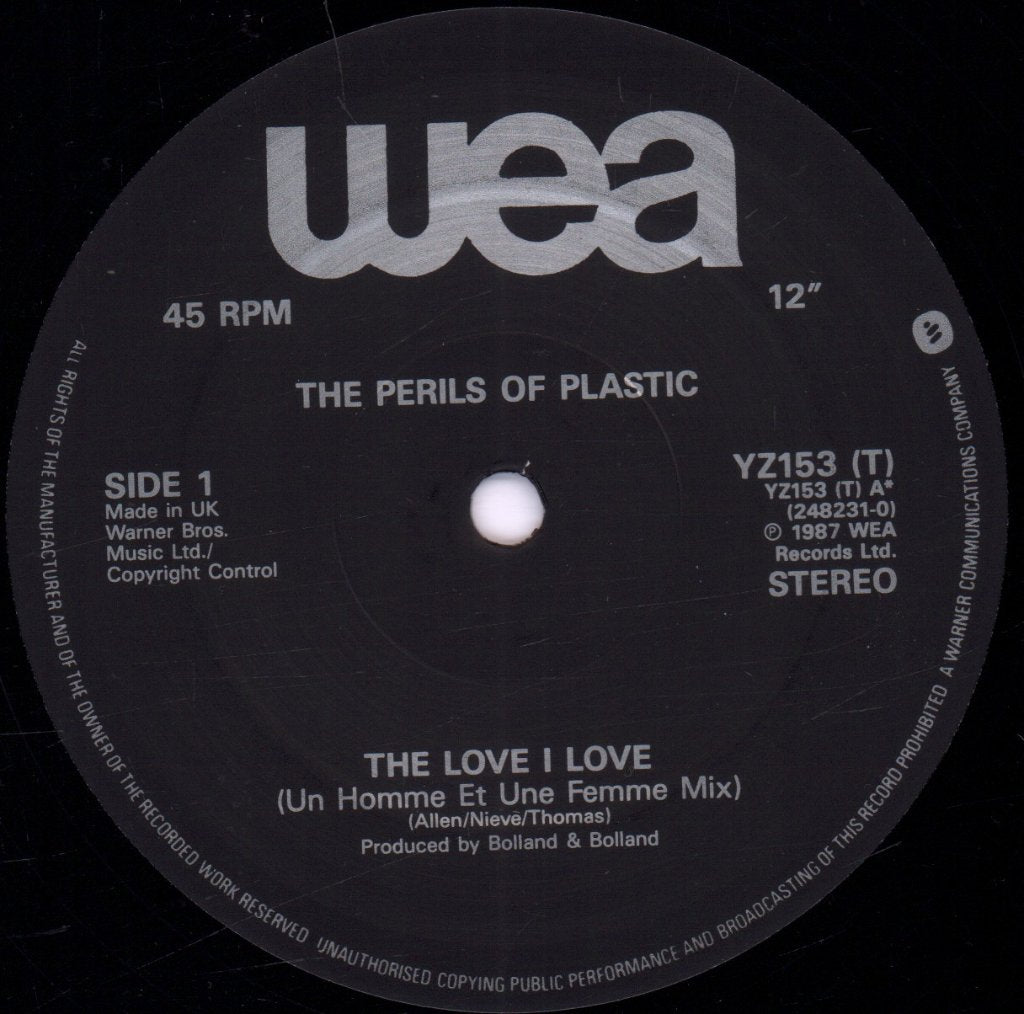 Perils Of Plastic - Love I Love - 12 Inch