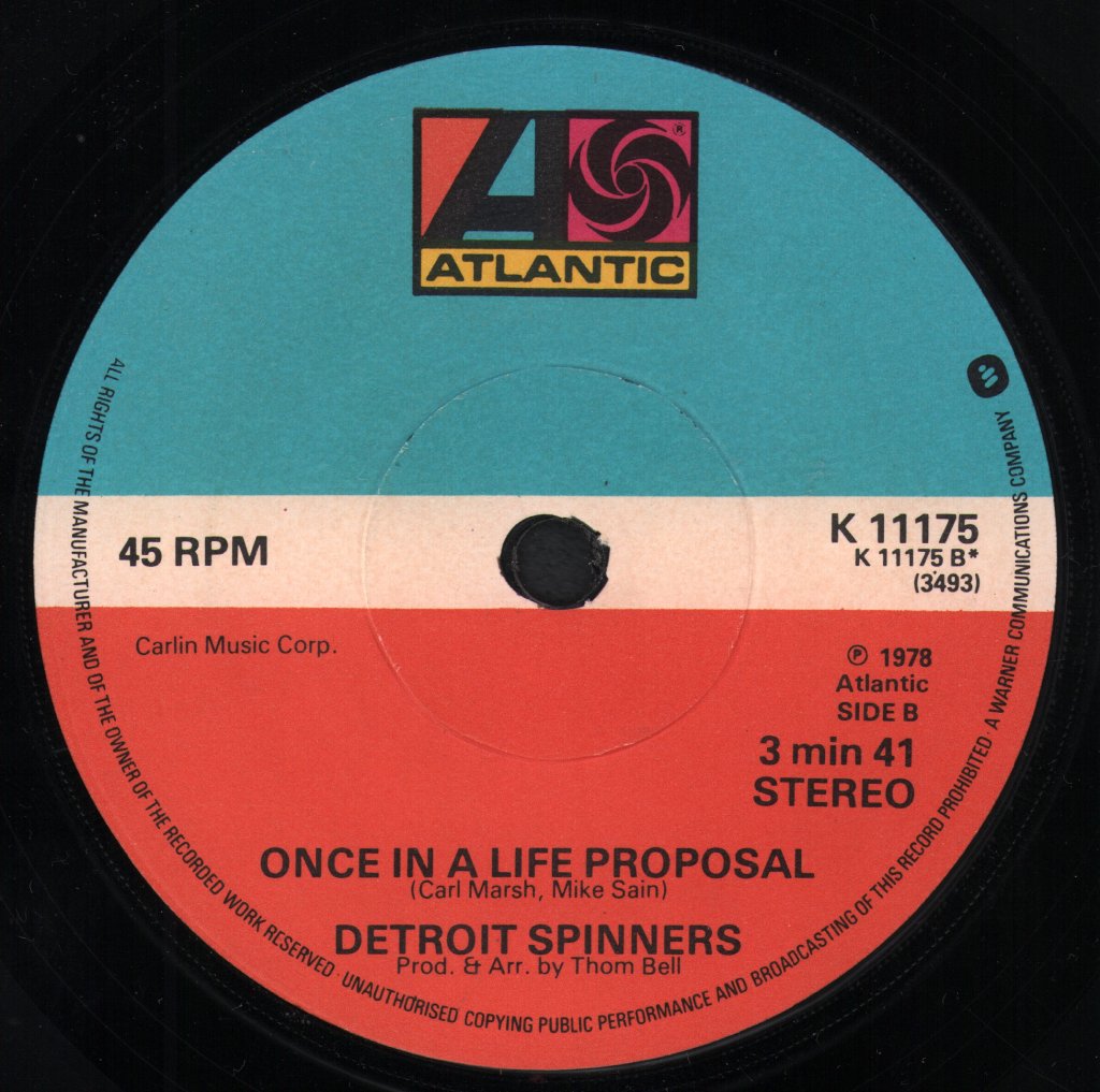 Detroit Spinners - If You Wanna Do A Dance - 7 Inch