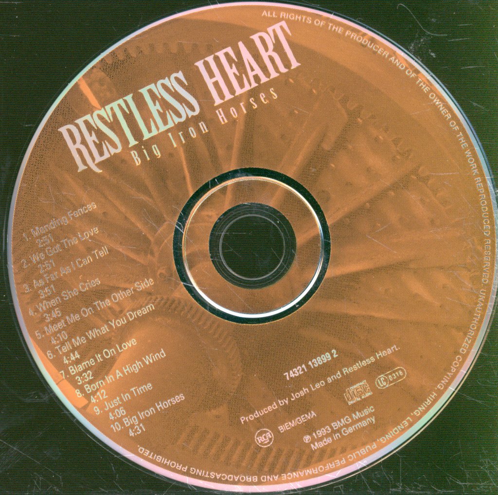 Restless Heart - Big Iron Horses - Cd