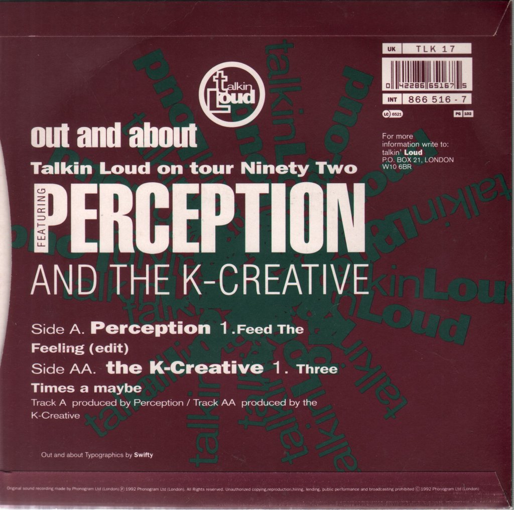 Various Artists - Talkin Loud Out And About - 7 Inch