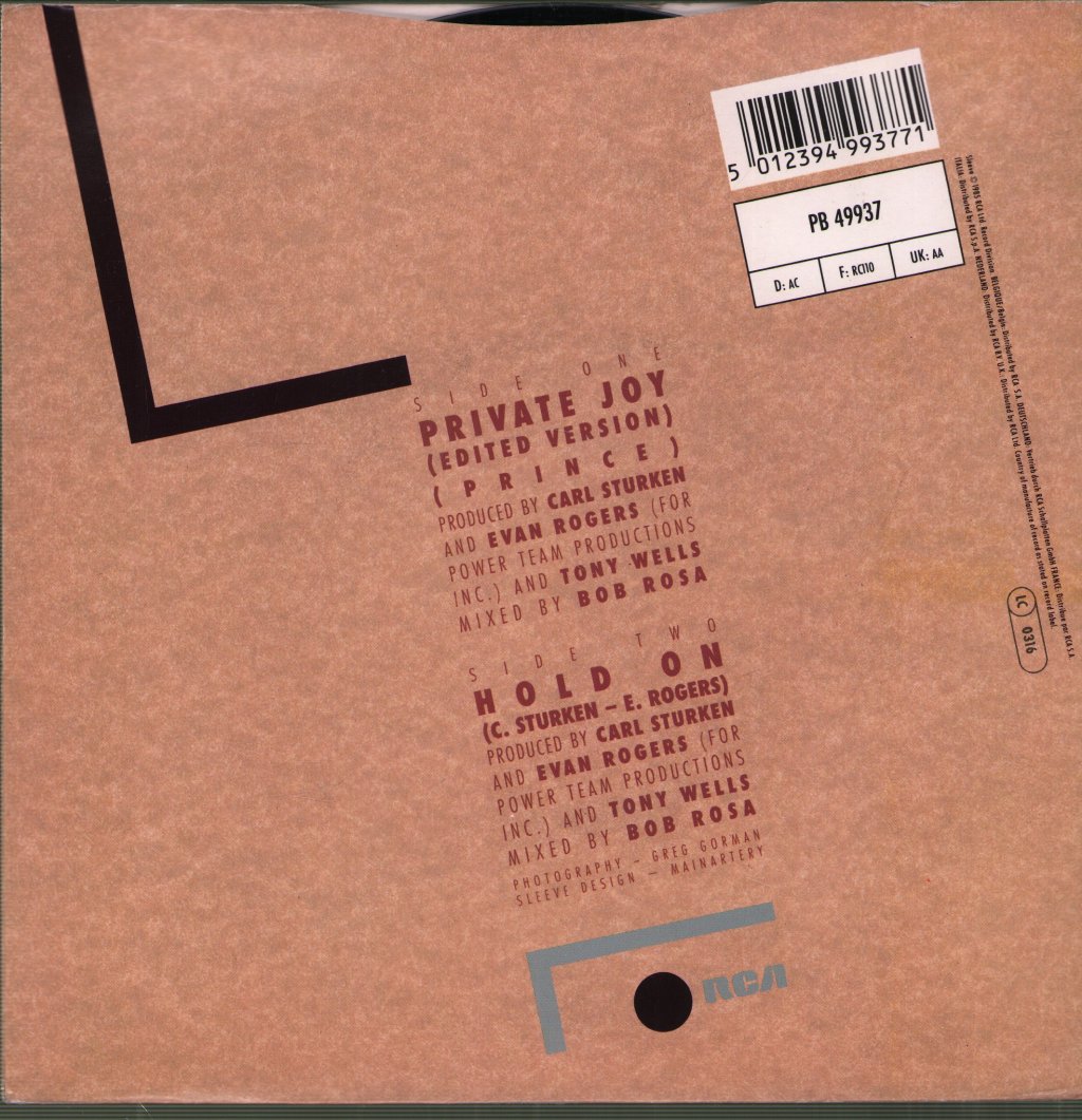 Evan Rogers - Private Joy - 7 Inch