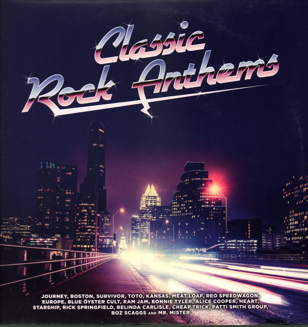 Various Artists - Classic Rock Anthems - Double Lp