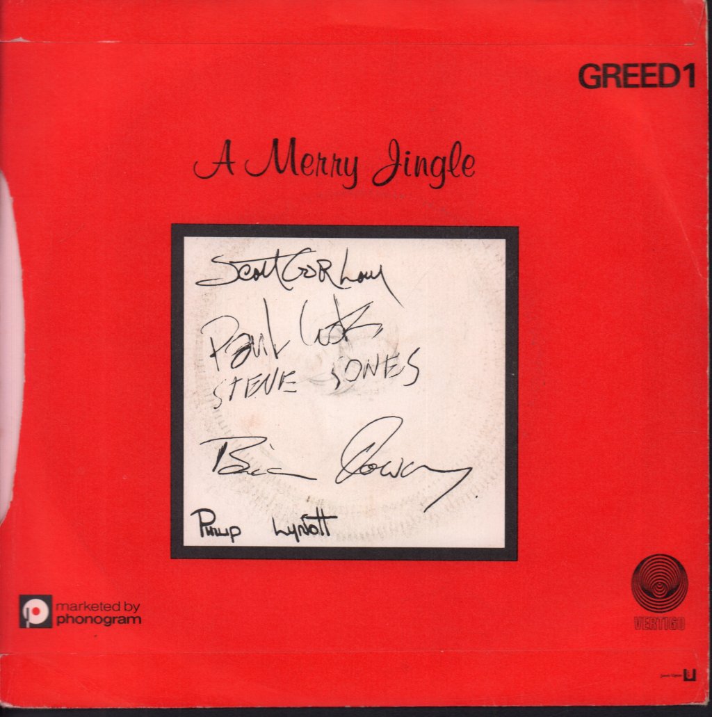 Greedies - A Merry Jingle - 7 Inch
