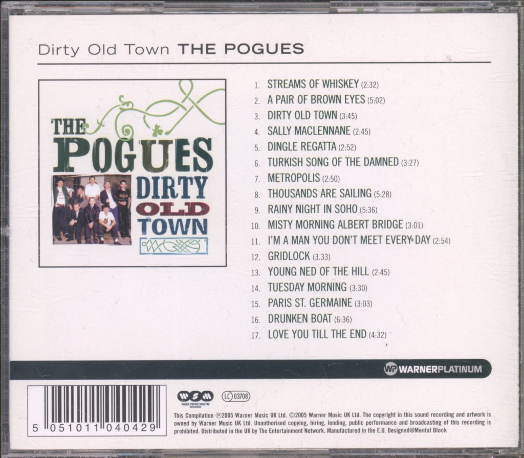 Pogues - Dirty Old Town - Cd