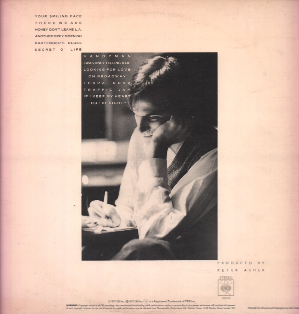 James Taylor - Jt - Lp