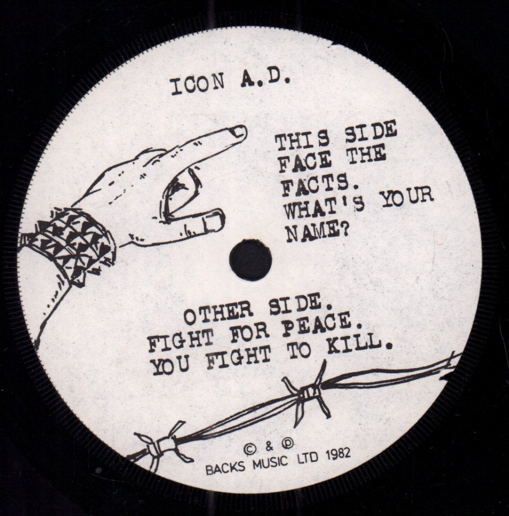 Icon Ad - Don't Feed Us Your Sh*T - 7 Inch