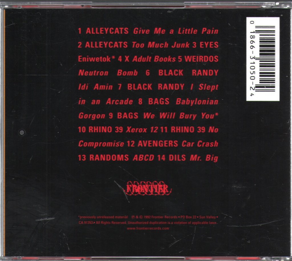 Various Artists - Dangerhouse Volume Two: Give Me A Little Pain! - Cd