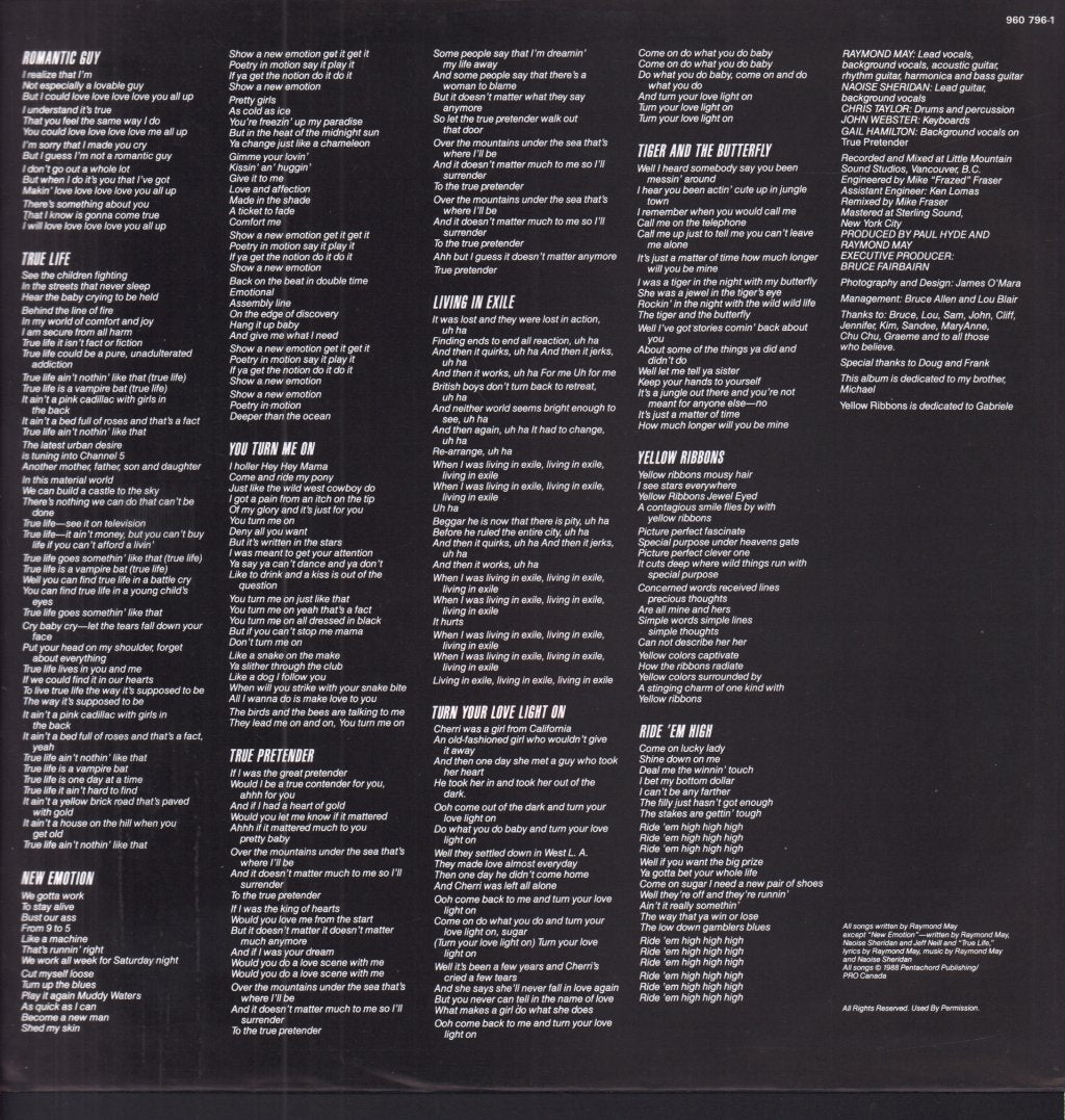 Raymond May - Unadulterated Addiction - Lp