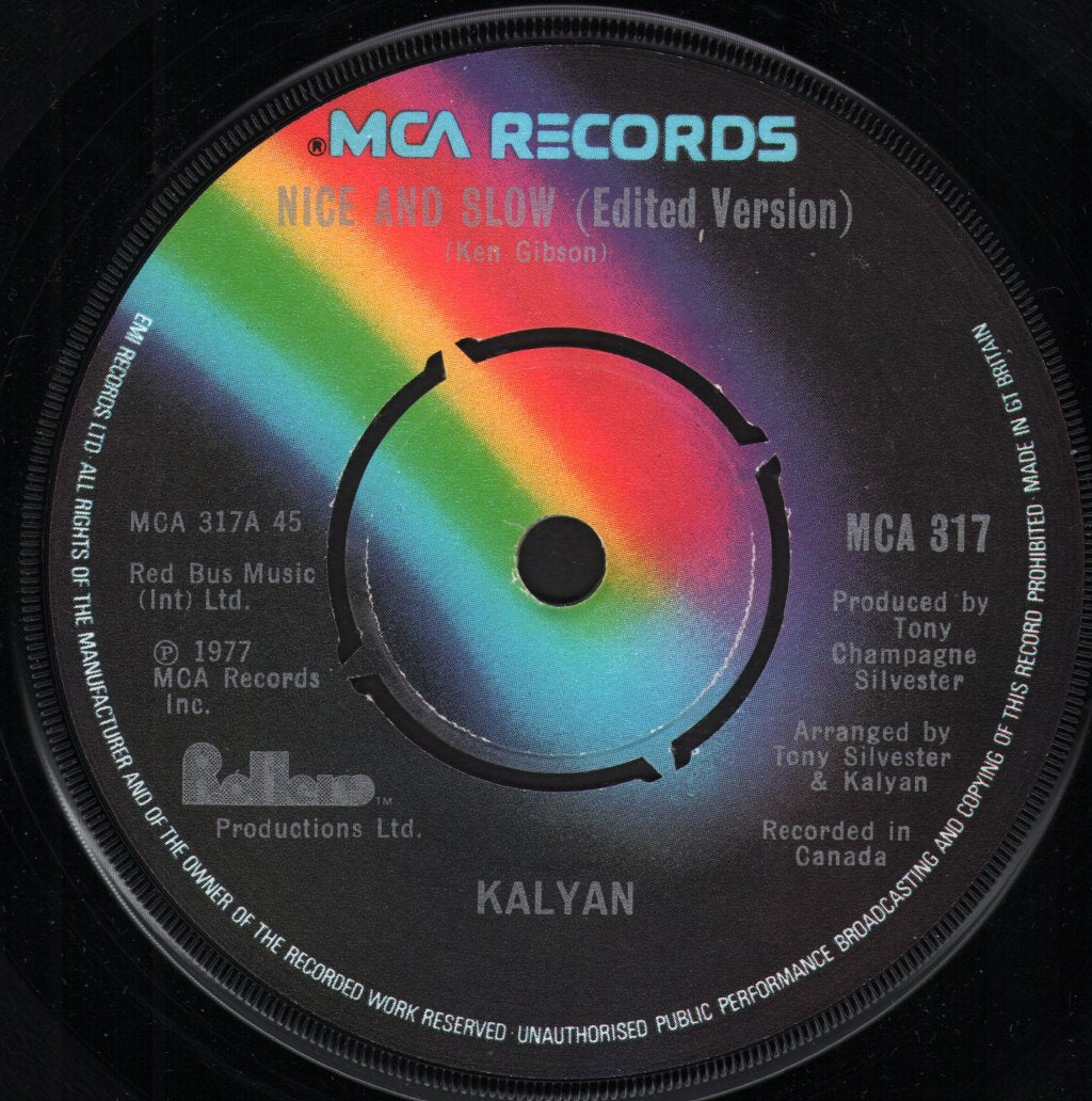 Kalyan - Nice And Slow - 7 Inch