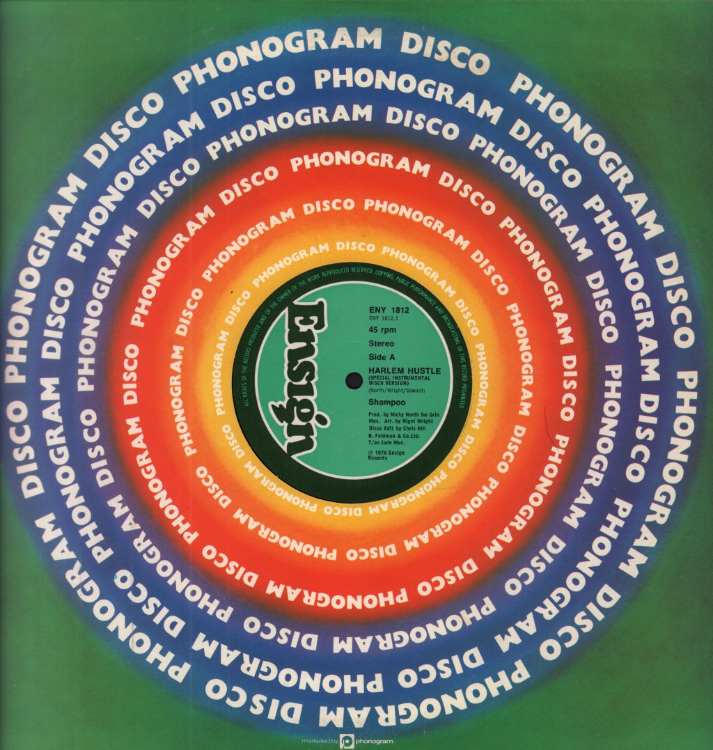 Shampoo (Disco) - Harlem Hustle - 12 Inch