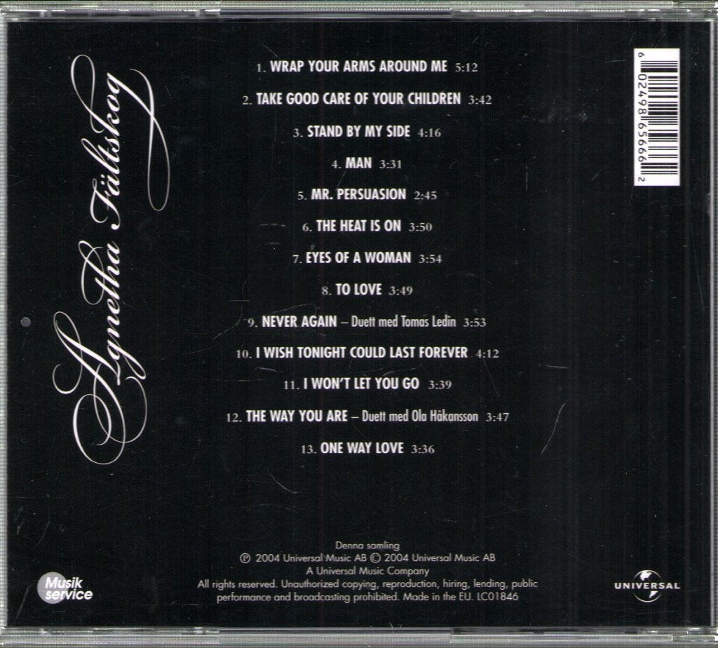 Agnetha Fältskog - 13 Hits - Cd