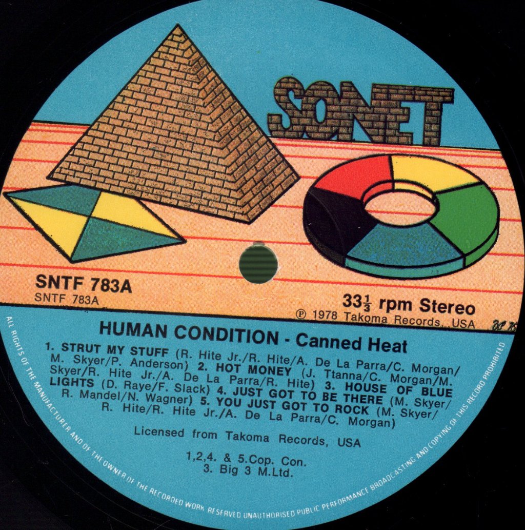 Canned Heat - Human Condition - Lp