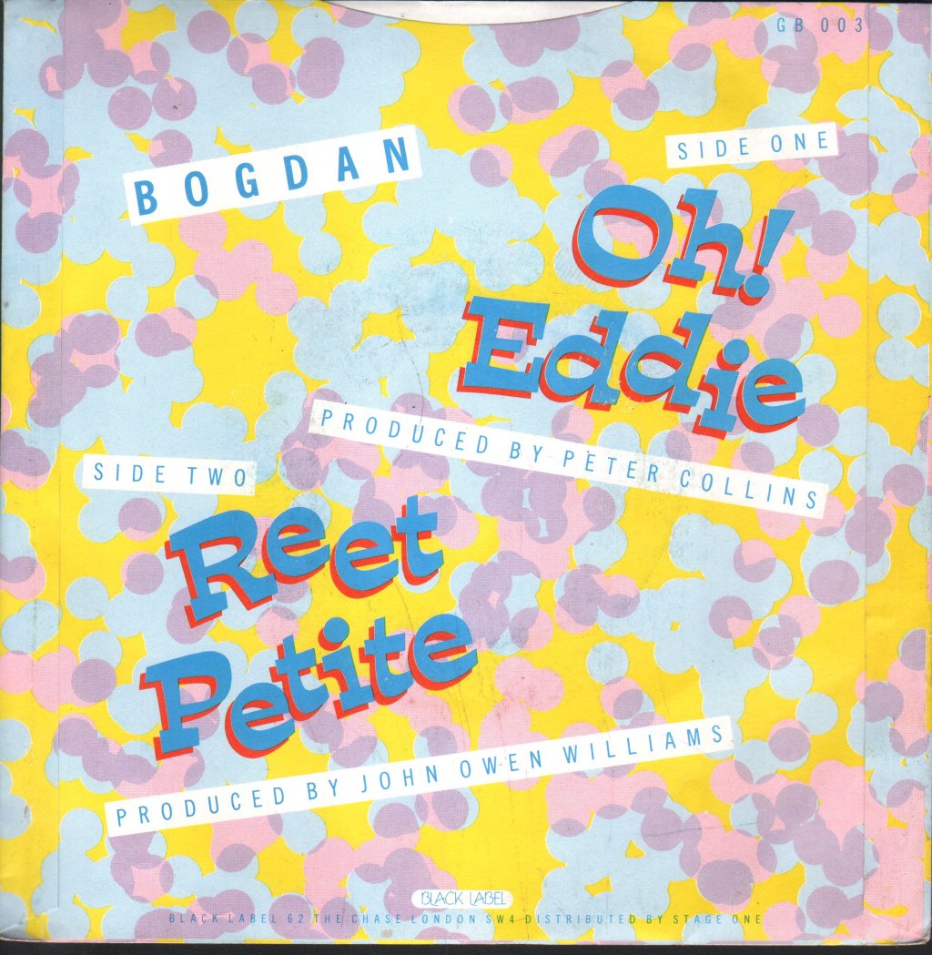 Bogdan - Oh Eddie - 7 Inch