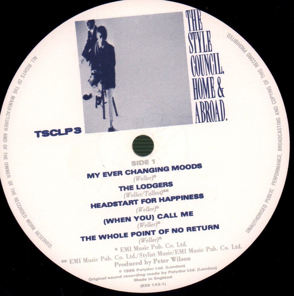 Style Council - Home And Abroad (Live) - Lp