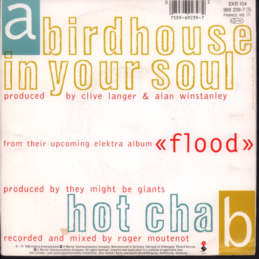 They Might Be Giants - Birdhouse In Your Soul - 7 Inch